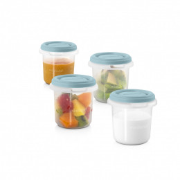 Set 4 Recipiente Ermetice gradate Terra Ocean 250 ml Miniland