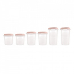 Set 6 recipiente gradate 200 ml,250 ml,330 ml ermetice Dolce Candy
