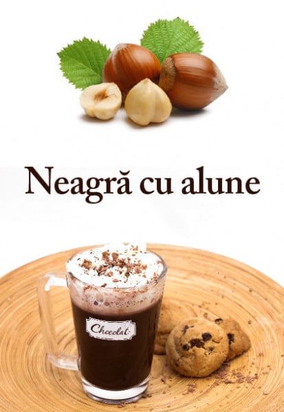 Ciocolata neagra cu alune