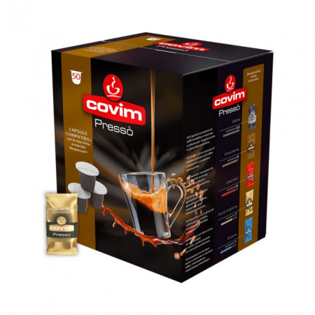 Capsule Covim Gold arabica Presso tip Nespresso 50 caps.