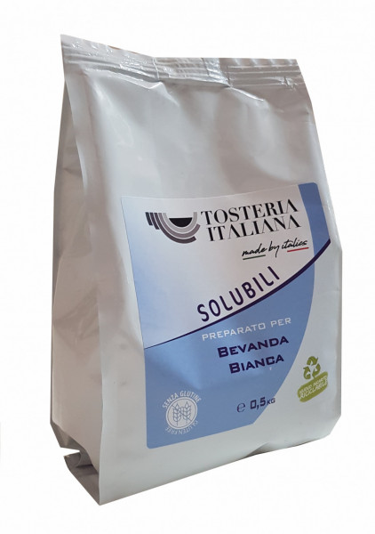 Pulbere alba Tosteria Italiana Adaos bauturi calde 500 gr.