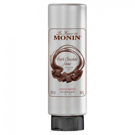 Topping Monin Ciocolata Neagra, 0.5l