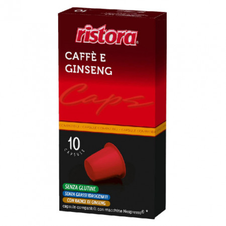Capsule Ristora Ginseng, compatibile Nespresso