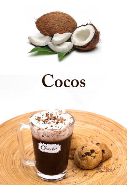 Ciocolata calda cu cocos