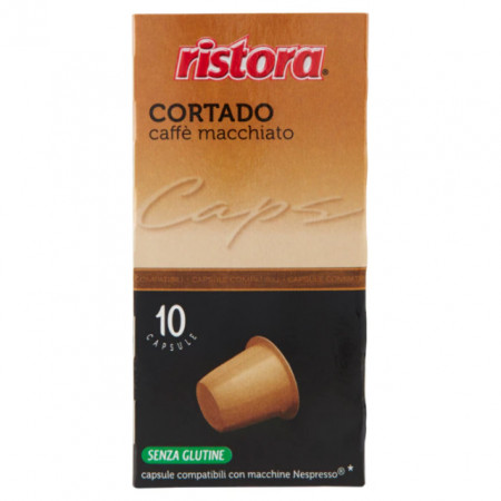 Capsule Ristora Cortado, compatibile Nespresso