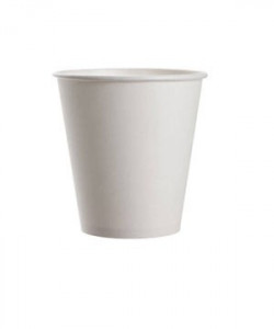 Pahar carton albe 7oz.100buc.