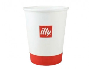 Pahar carton Illy 9oz. 50 buc
