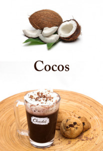 Ciocolata calda cu cocos