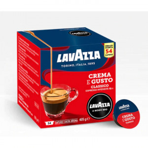 Cafea capsule Lavazza A Modo Mio Crema e Gusto Classico, 54 capsule