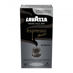 Capsule Lavazza Aluminiu Espresso Maestro Ristretto compatibile Nespresso 10 buc