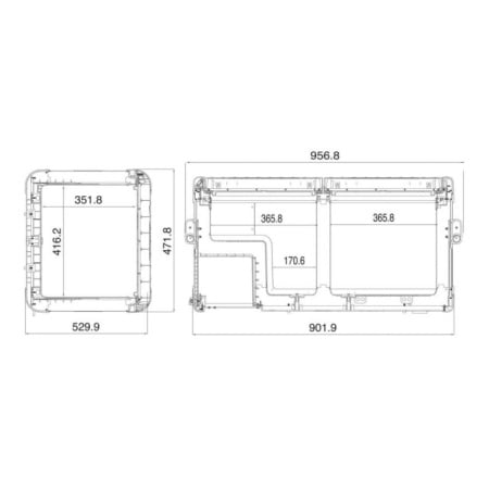 Frigider auto cu compresor Dometic CFX3 95DZ - Img 7