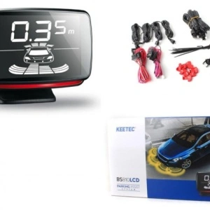 Senzori de parcare fata + spate Keetec BS810 LCD