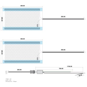Incalzire scaune elemente carbon 3 trepte Ampire Heat303 - Img 5
