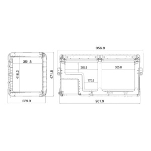 Frigider auto cu compresor Dometic CFX3 95DZ - Img 7