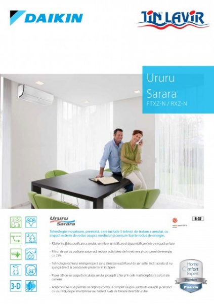 UNITATE INTERNA MULTI SPLIT DAIKIN R-32 URURU SARARA FTXZ50N - Img 6