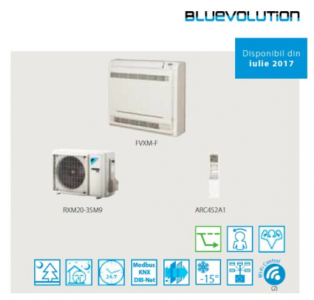 SISTEM DAIKIN PROFESIONAL DE PARDOSEALA FVXM25F/RXM25M9