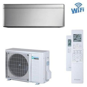Set unitate interna de perete si unitate externa Stylish argintiu 3,5 kW