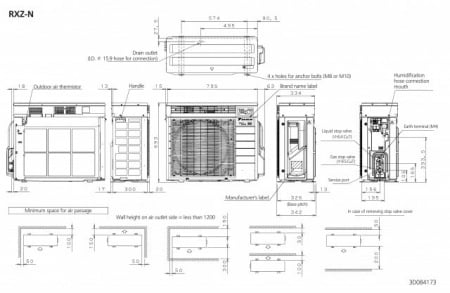 UNITATE INTERNA MULTI SPLIT DAIKIN R-32 URURU SARARA FTXZ25N - Img 6