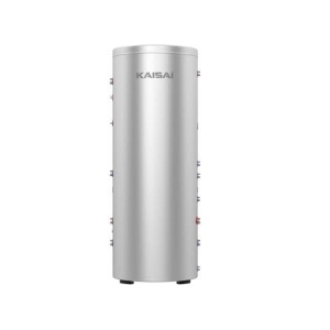 Boiler ACM cu serpentina marita KAISAI Eco Home 280 L cu puffer integrat 135 L si rezistenta 3 kW