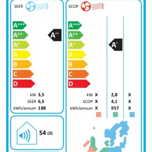 Set aer conditionat Kaisai FLY KWX-12KRHI/KRHO, 12000 BTU,A++/A+, Inverter, alb, Wi-Fi - Img 7