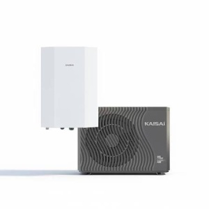 Pompa de caldura Kaisai cu hidrobox KHY-12PY3+KHSH090NPA3, R290, de 12 KW (125 - 200 mp),380V