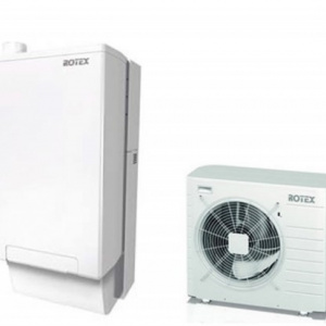 SISTEM HIBRID Cazan cu Pompa de caldura Rotex - RHYHBX/RVLQ08
