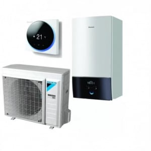 Pompa de caldura Daikin Altherma 3 R W Bi-Bloc cu unitate interna de tip split de perete,incalzire si racire - 6 kW