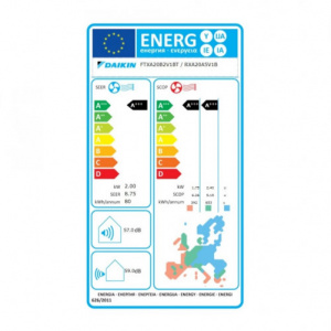 Set unitate interna de perete si unitate externa Stylish Bluevolution FTXA35AW-RXA35A Inverter 12000 BTU White - Img 8