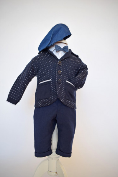costum botez bleumarin