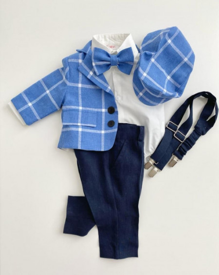 Costum Botez carouri Aster
