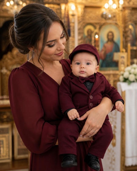 costum-botez-bebe-cu-camasa-neagra