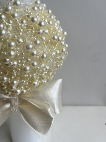 Lumanare Golden Pearls - Img 3