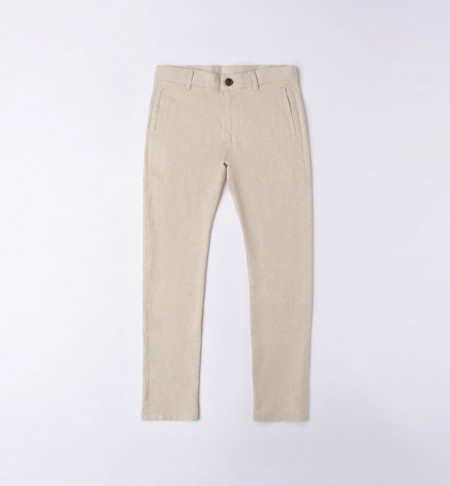 Pantaloni baieti Sarabanda bej 6332