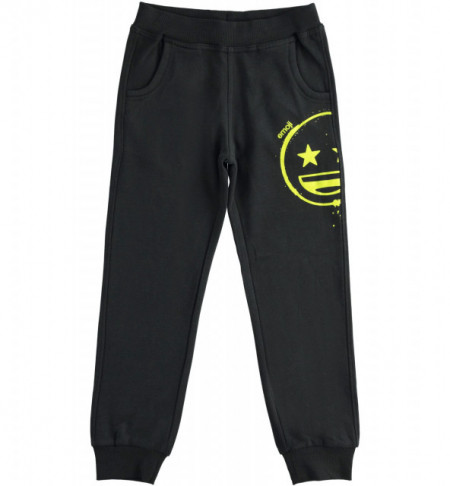 Pantaloni trening baieti iDo Emoji