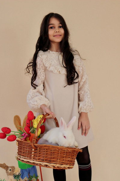 Rochie Beige Lace - Img 3