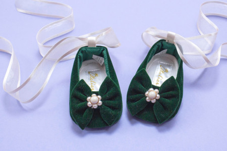 Set botez 3 piese Green Velvet Darling - Img 3