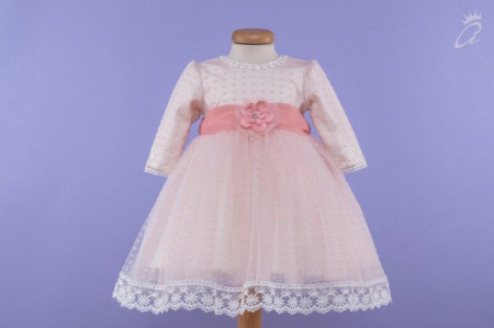 Set botez 3 piese roz pudra ‘Blush Delight’ - Img 4