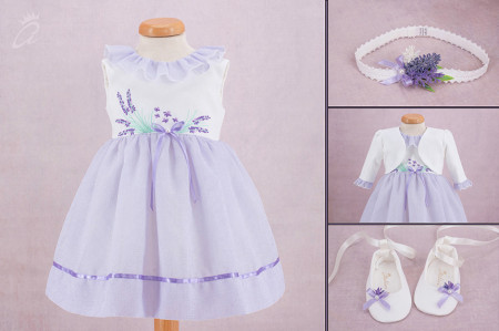 Set botez 4 piese Lavender Love - Img 8