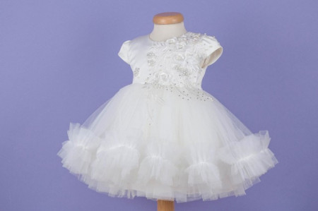 Set botez 4 piese Ruffled Hearts - Img 2