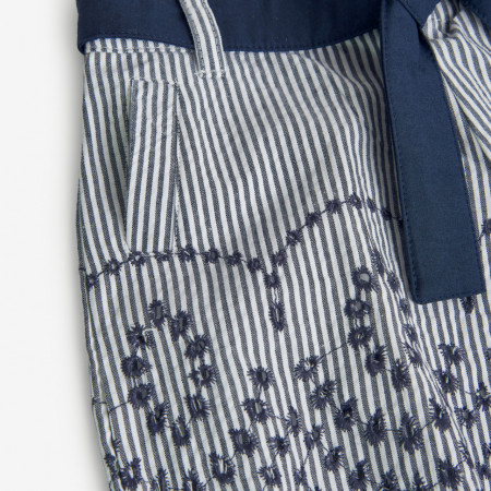 pantaloni scurti brodati Boboli
