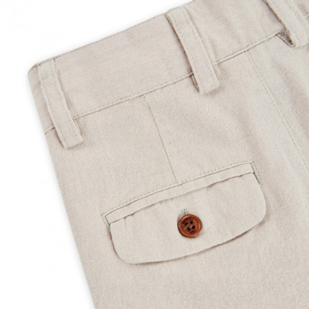 pantaloni bej Boboli 716161