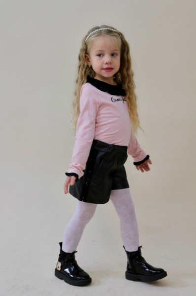 pantaloni scurti piele 727512 fete