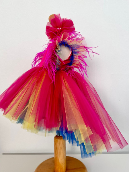 Rochie fete Pink Peacock - Img 4