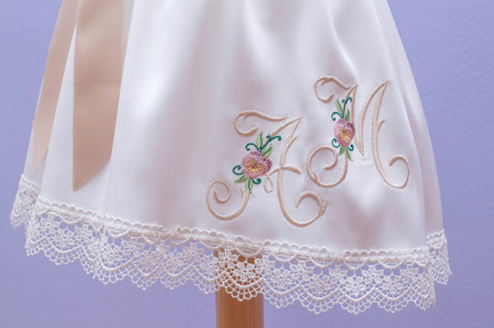 Set botez 3 piese cu initiale Monogram - Img 5