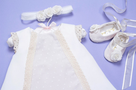 Set botez 3 piese Summer Macrame - Img 3