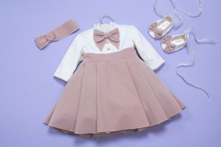 Set botez 3 piese Velvet Winter - Img 6