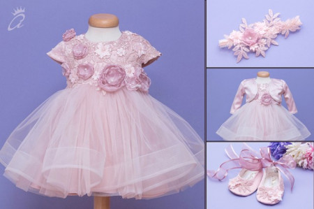 Set botez 4 piese Dusty Pink Reveries