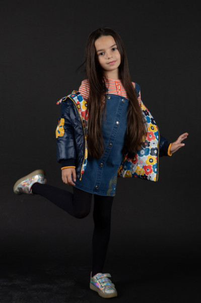 Geaca reversibila fete Boboli 205186