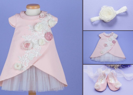 Set botez 3 piese Summer Roses