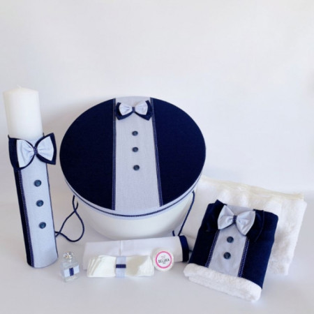 Trusou botez baieti Blue Gentleman